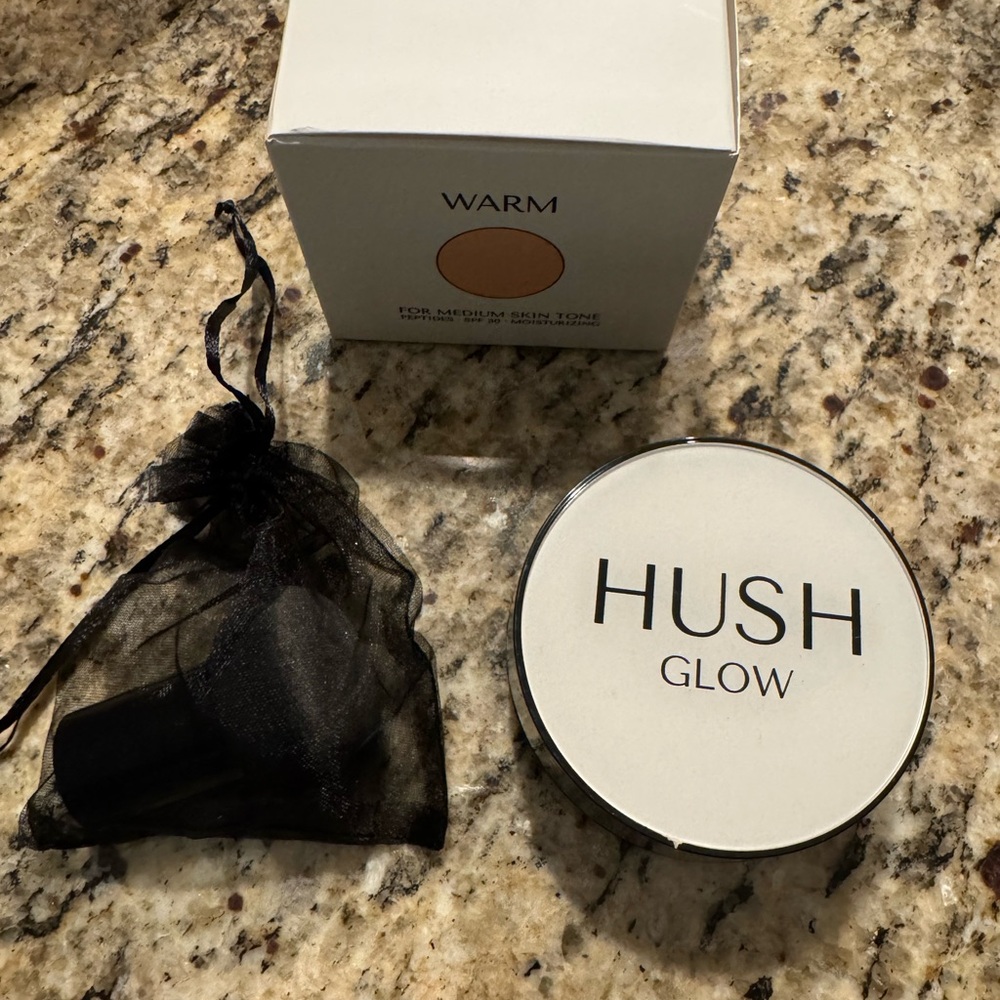 HUSH GLOW Foundation & Cushion NWT Warm for Medium Skin Tone - Picture 7 of 13